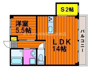 ニュー岩井マンションの物件間取画像